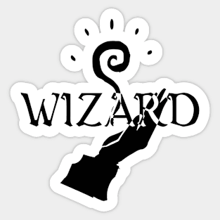 DnD Wizard Sticker